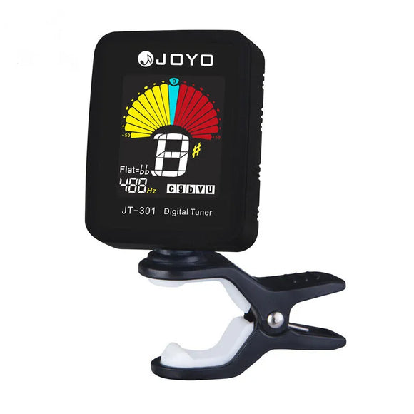 JOYO Mini Digital LCD Clip on Tuner for Guitar Bass Violin Ukulele Guitarra Part Accessories 360Degree Rotatable Sensitive
